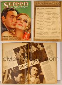7p110 SCREEN ROMANCES magazine October 1937, art of Greta Garbo & Charles Boyer by Earl Christy!
