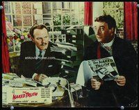 7r871 YOUR PAST IS SHOWING English LC '57 Terry-Thomas is shocked by priest Peter Sellers!