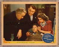 7r143 BABES IN ARMS LC '39 Mickey Rooney faints & Judy Garland comforts him!