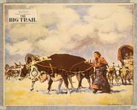 7r167 BIG TRAIL LC '30 Raoul Walsh epic, art of woman driving oxen with covered wagons behind!