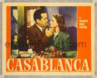 7r207 CASABLANCA LC '42 close up Humphrey Bogart & Ingrid Bergman, they'll always have Paris!
