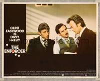 7r271 ENFORCER LC #6 '76 3-shot of Clint Eastwood as Dirty Harry w/Bradford Dillman & Guardino!