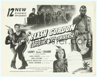 7r029 FLASH GORDON CONQUERS THE UNIVERSE entire serial TC R40s Buster Crabbe & Carol Hughes!
