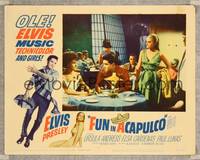 7r317 FUN IN ACAPULCO LC #5 '63 sexy Ursula Andress catches Elvis Presley with another woman!