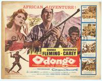 7r059 ODONGO TC '56 Rhonda Fleming in an African adventure sweeping from Kenya to Congo!