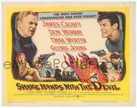 7r072 SHAKE HANDS WITH THE DEVIL TC '59 James Cagney, Don Murray, Dana Wynter, sexy Glynis Johns!