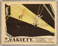 7r818 VARIETY LC '25 E.A. Dupont's classic German tale of obsession & betrayal, cool trapeze image