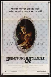 7s107 BRIMSTONE & TREACLE 1sh '82 Richard Loncraine directed thriller, art of Sting!