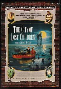 7s189 CITY OF LOST CHILDREN 1sh '95 La Cite des Enfants Perdus, Ron Perlman, cool fantasy image!