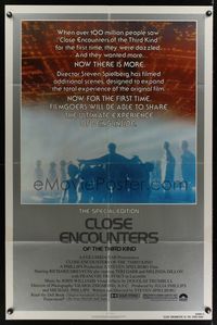 7s207 CLOSE ENCOUNTERS OF THE THIRD KIND S.E. 1sh '80 Steven Spielberg's classic with new scenes!