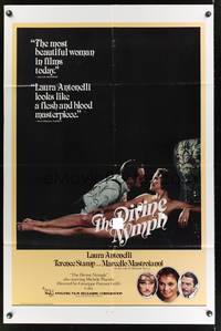7s297 DIVINE NYMPH 1sh '79 Terence Stamp, sexy Laura Antonelli is Divina Creatura!