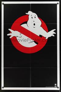 7s390 GHOSTBUSTERS teaser 1sh '84 Bill Murray, Aykroyd & Harold Ramis are here to save the world!