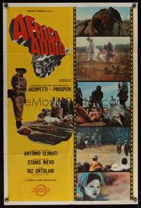 7s017 AFRICA BLOOD & GUTS Italy/Eng 1sh '66 Jacopetti & Prosperi's Africa Addio!