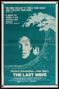 7s563 LAST WAVE 1sh '77 Peter Weir cult classic, Richard Chamberlain, Olivia Hamnett!