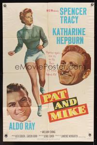 7s753 PAT & MIKE 1sh '52 not much meat on Katharine Hepburn but what there is, is choice!