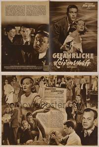 7t143 GUN CRAZY German program '50 Joseph H. Lewis film noir classic, completely different images!