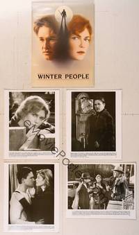 7t228 WINTER PEOPLE presskit '89 Kurt Russell, Kelly McGillis, Lloyd Bridges