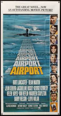 7v423 AIRPORT int'l 3sh '70 Burt Lancaster, Dean Martin, Jacqueline Bisset, Jean Seberg
