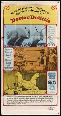 7v556 DOCTOR DOLITTLE R69 Rex Harrison speaks with animals, directed by Richard Fleischer!