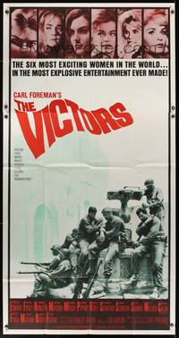 7v925 VICTORS 3sh '64 Vince Edwards, Albert Finney, George Hamilton, Melina Mercouri