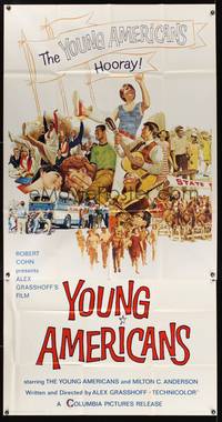 7v953 YOUNG AMERICANS 3sh '67 musical, high school teen choir tours the world!