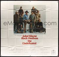 7v119 UNDEFEATED 6sh '69 John Wayne & Rock Hudson rode where no one else dared!