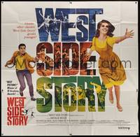 7v123 WEST SIDE STORY 6sh R68 Academy Award winning classic musical, Natalie Wood & Beymer!