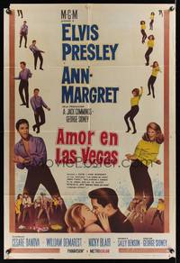 7v407 VIVA LAS VEGAS Argentinean '64 many images of both Elvis Presley & sexy Ann-Margret!