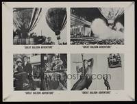 7x399 OLLY OLLY OXEN FREE LC poster '78 Katherine Hepburn, The Great Balloon Adventure!