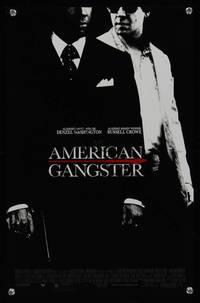 7x064 AMERICAN GANGSTER special poster '07 Denzel Washington, Russell Crowe, Ridley Scott directed