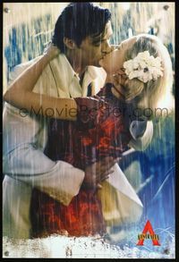 7x073 AUSTRALIA style C teaser special 13x20 '08 romantic close-up of Hugh Jackman & Nicole Kidman!