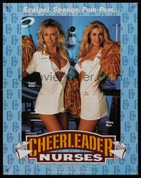 7x446 CHEERLEADER NURSES special video poster '93 sexy Tiffany Mynx & Crystal Wilder!