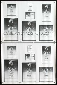 7x385 FANTASIA 2 ad mats R90 great images of Mickey Mouse, Disney musical classic!