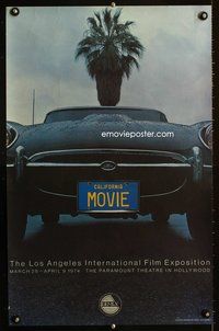 7x153 FILMEX '74 special 18x28 '74 Los Angeles Film Festival, cool Jaguar XK-E car close up!