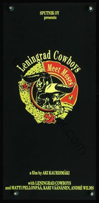7x210 LENINGRAD COWBOYS MEET MOSES special 11x23 '94 cool artwork of wacky band members!