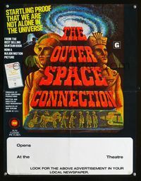 7x246 OUTER SPACE CONNECTION special 17x23 '75 proof that we are not alone in the universe!