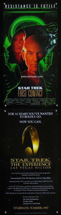 7x314 STAR TREK: FIRST CONTACT DS special 12x23 '96 Patrick Stewart, Jonathan Frakes, Brent Spiner