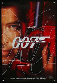 7x348 TOMORROW NEVER DIES teaser special 13x20 '97 Pierce Brosnan as James Bond 007!