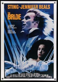 7y115 BRIDE int'l 1sh '85 Sting, Jennifer Beals, a madman and the woman he invented!