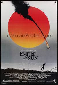 7z290 EMPIRE OF THE SUN 1sh '87 Stephen Spielberg, John Malkovich, first Christian Bale!