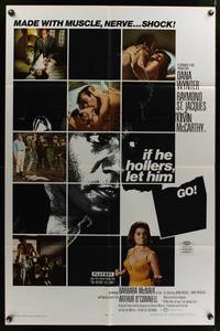 7z481 IF HE HOLLERS LET HIM GO 1sh '68 Charles Martin directed, Dana Wynter & Kevin McCarthy!