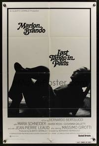 7z540 LAST TANGO IN PARIS 1sh '73 Marlon Brando, Maria Schneider, Bernardo Bertolucci