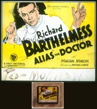 8a078 ALIAS THE DOCTOR glass slide '32 Richard Barthelmess