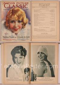 8a018 MOTION PICTURE CLASSIC magazine February 1930, art of glamorous Anita Page by Don Reed!