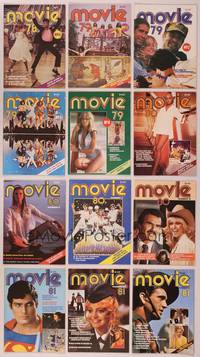 8a009 LOT OF MOVIE MAGAZINES 12 Australian mags '78-81 Grease, Superman, Gallipoli, Farrah!