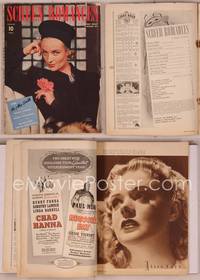 8a066 SCREEN ROMANCES magazine February 1941, sexy c/u of Carole Lombard from Mr. & Mrs. Smith!