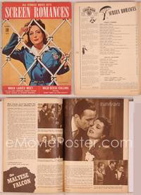 8a074 SCREEN ROMANCES magazine October 1941, Joan Crawford by Earl Christy from When Ladies Meet!