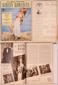 8a073 SCREEN ROMANCES magazine September 1941, sexy castaway Ann Sheridan from Desert Island!