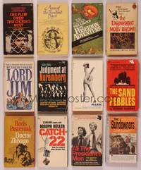 8a015 LOT OF 12 MOVIE EDITION PAPERBACKS '60s-80s Cuckoo's Nest, Doctor Zhivago & many more!