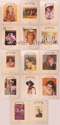 8a016 LOT OF 14 TEXAS MOVIE PEOPLE DISPLAYS miscellaneous c2000 Joan Crawford, Charisse, Sheridan